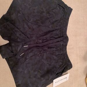 Athletic farallon blue cami shorts